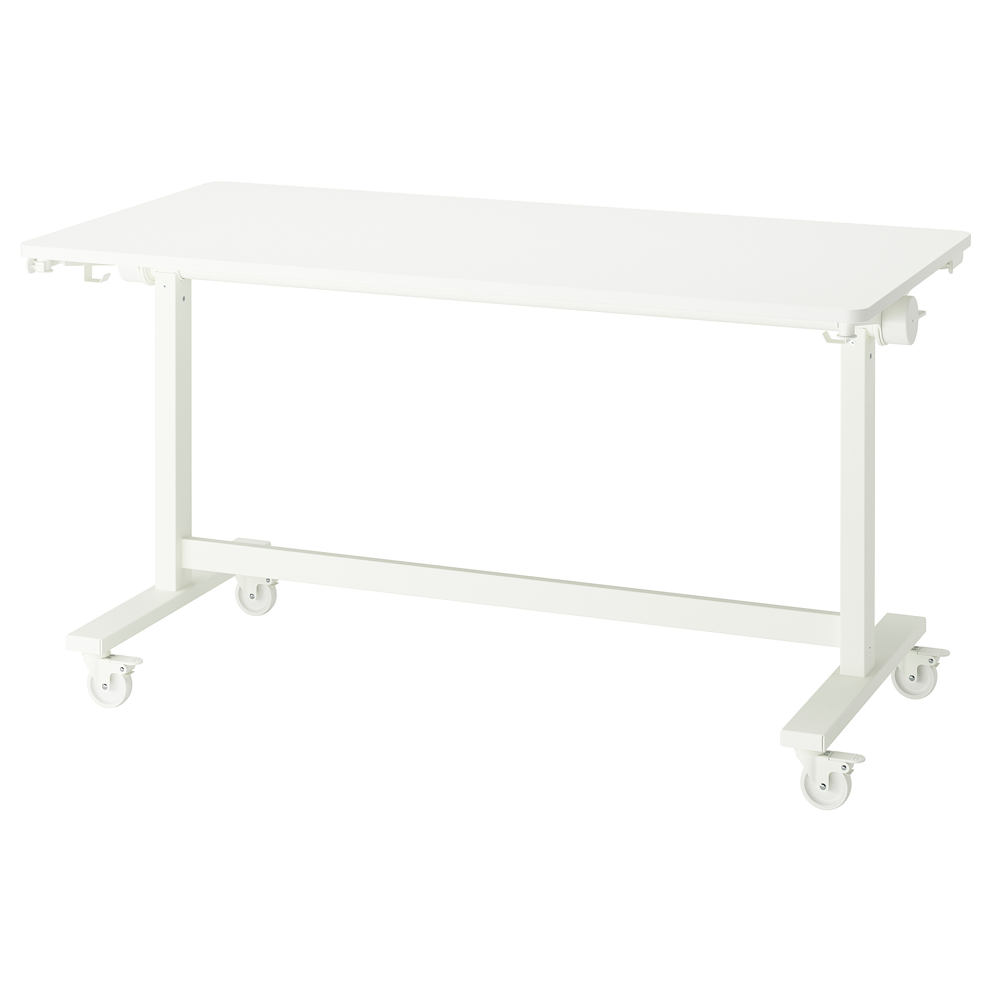 MITTZON foldable table with castors