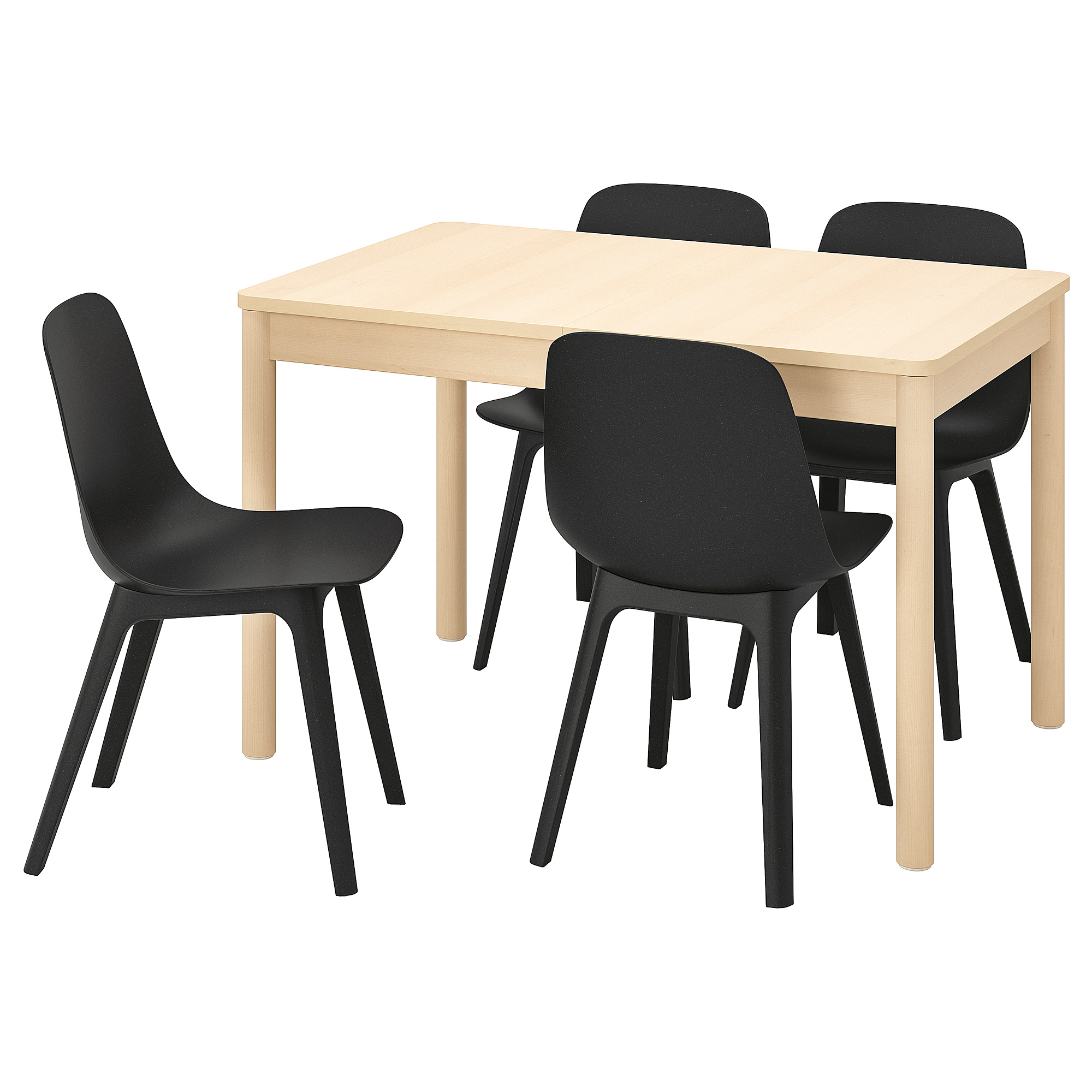 RÖNNINGE/ODGER table and 4 chairs