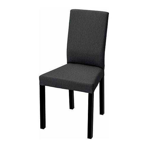 KÄTTIL - 餐椅, 黑色/Knisa 深灰色 | IKEA 線上購物 - PE830330_S4