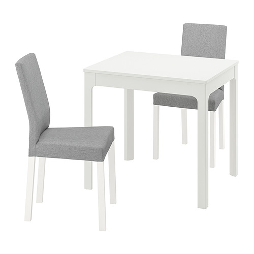 EKEDALEN/KÄTTIL table and 2 chairs