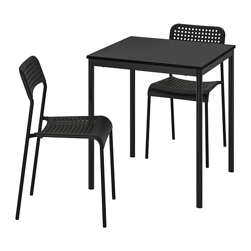 SANDSBERG/ADDE table and 2 chairs