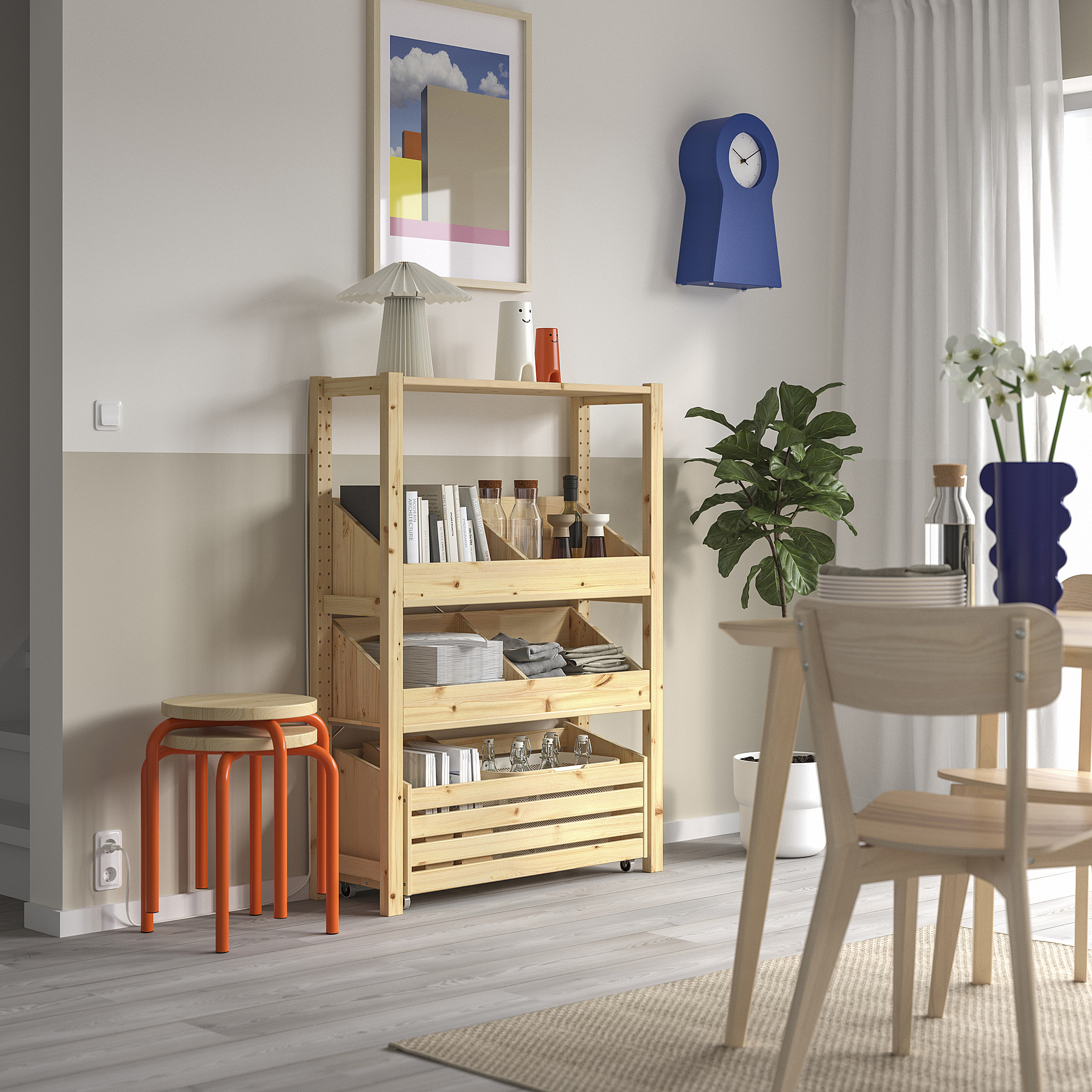 IVAR shelving unit
