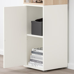 EKET - 附櫃腳收納櫃組合, 白色 | IKEA 線上購物 - PE713358_S3