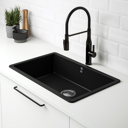 KILSVIKEN inset sink, 1 bowl