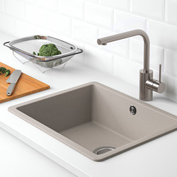 KILSVIKEN - inset sink, 1 bowl, black quartz composite | IKEA Taiwan Online - PE777312_S3