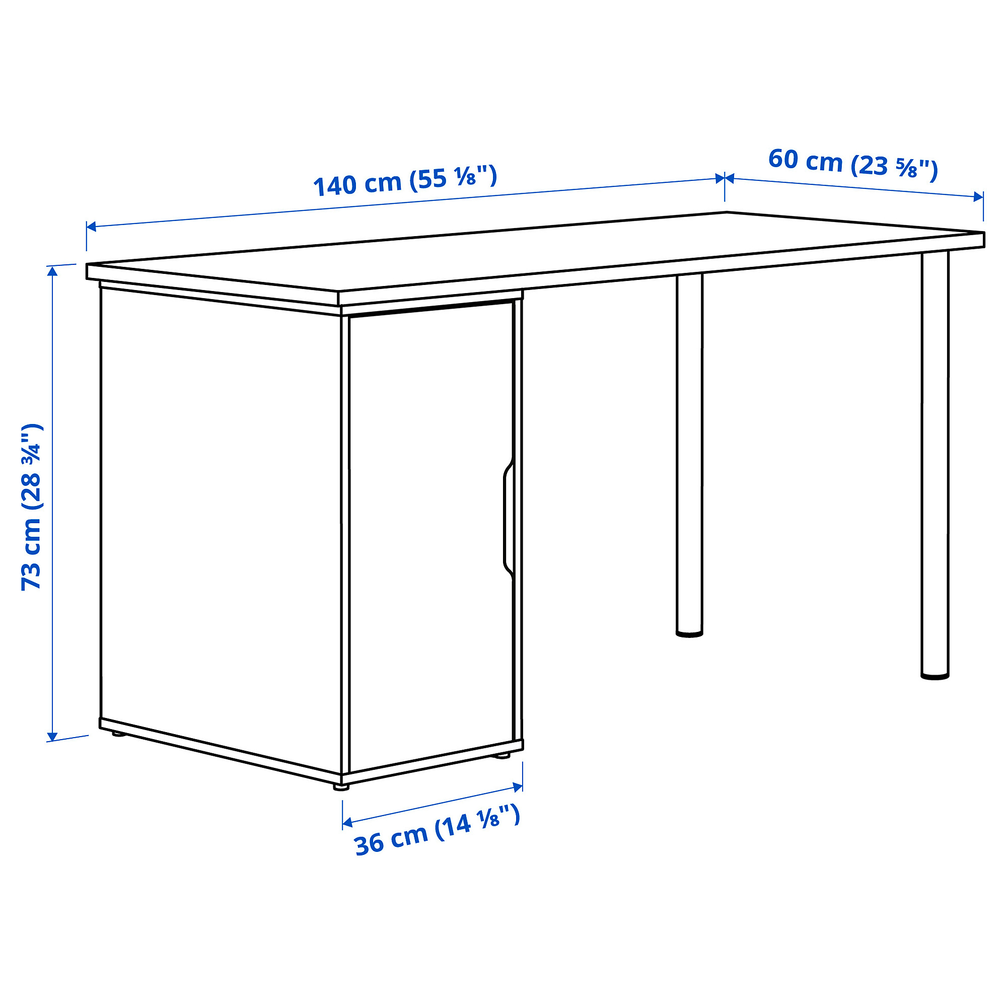 LAGKAPTEN/ALEX desk