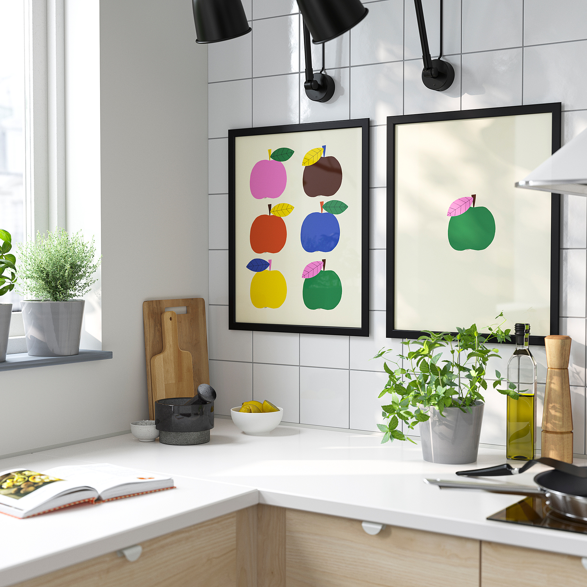 FISKBO frame with poster