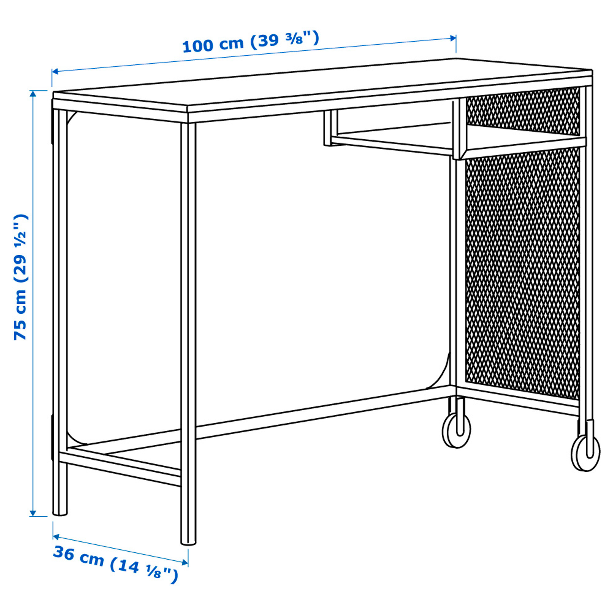 FJÄLLBO laptop table