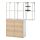ENHET - wall storage combination, white/oak effect | IKEA Taiwan Online - PE773620_S1