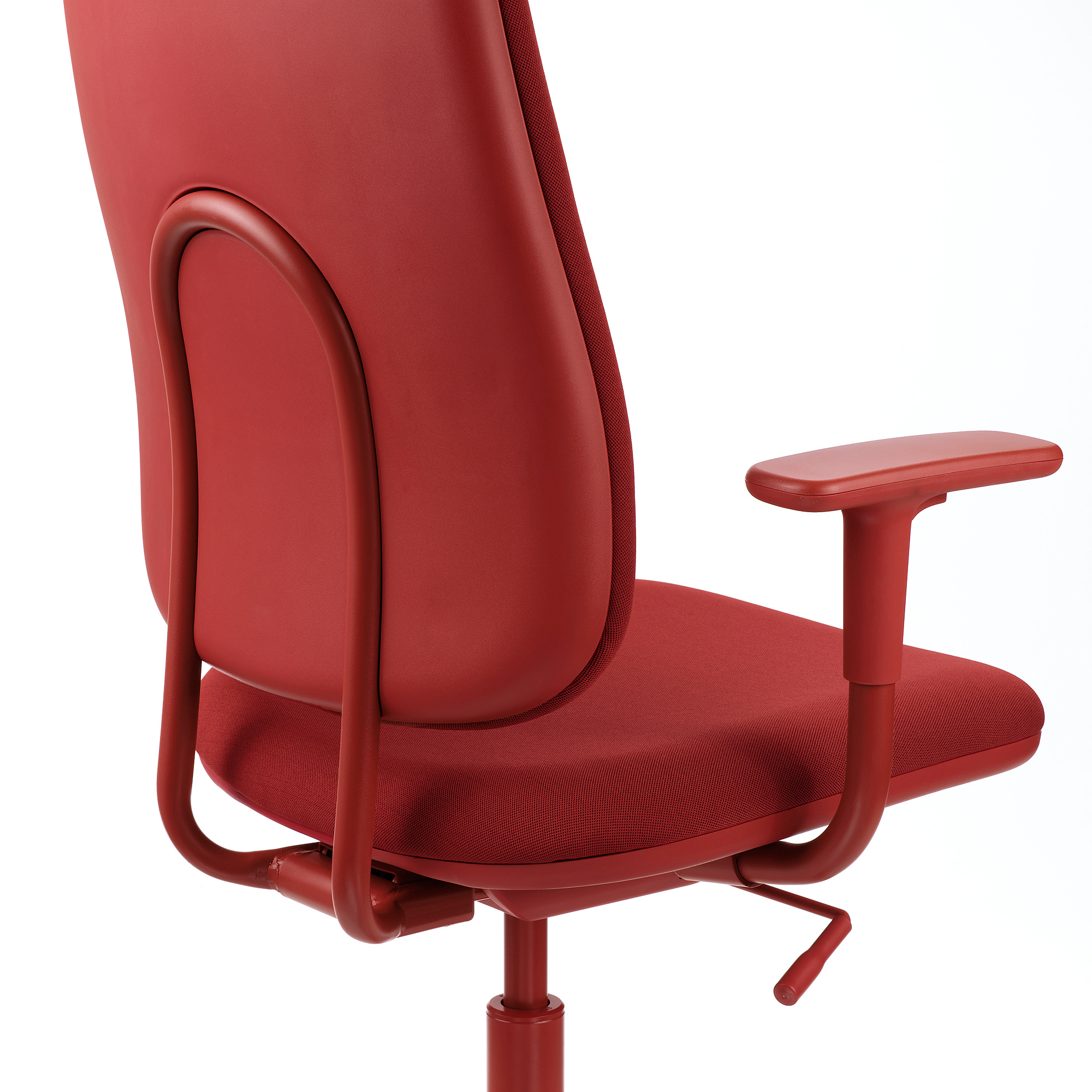 SMÖRKULL office chair with armrests