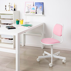 ÖRFJÄLL - children's desk chair, white/Vissle blue/green | IKEA Taiwan Online - PE726626_S3