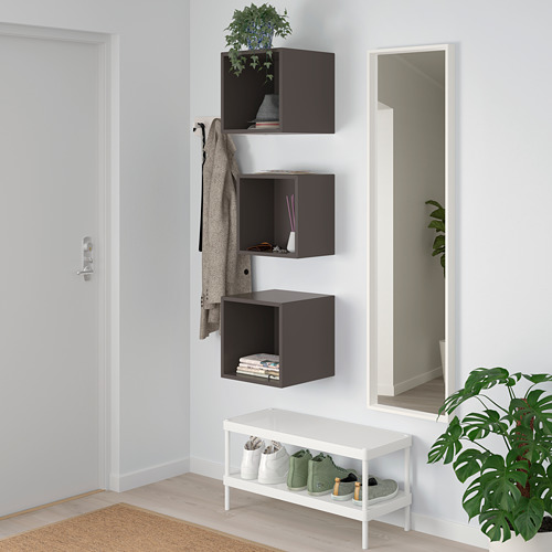 EKET - 上牆式收納櫃組合, 深灰色 | IKEA 線上購物 - PE731043_S4