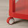 TINGBY - 邊桌附輪腳, 紅色 | IKEA 線上購物 - PE773675_S1