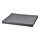 DRÖNA - lid, dark grey textile, 39x34 cm | IKEA Taiwan Online - PE912531_S1
