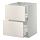 METOD/MAXIMERA - base cab f sink+2 fronts/2 drawers, white/Veddinge white | IKEA Taiwan Online - PE371168_S1