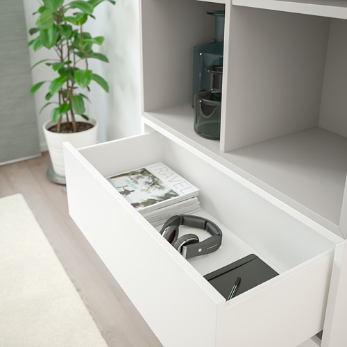 EKET - cabinet combination with feet, white/light grey | IKEA Taiwan Online - PE731064_S4