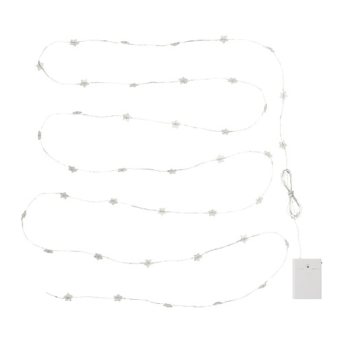 STRÅLA - LED lighting chain, battery-operated star | IKEA Taiwan Online - E1011959_S4