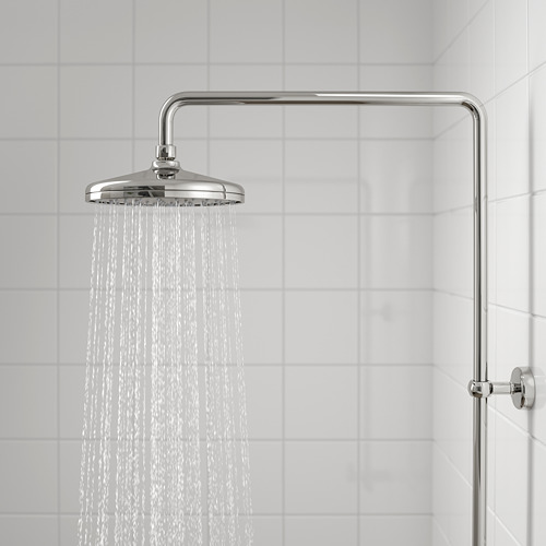 VOXNAN - shower set with thermostatic mixer, chrome-plated | IKEA Taiwan Online - PE731083_S4
