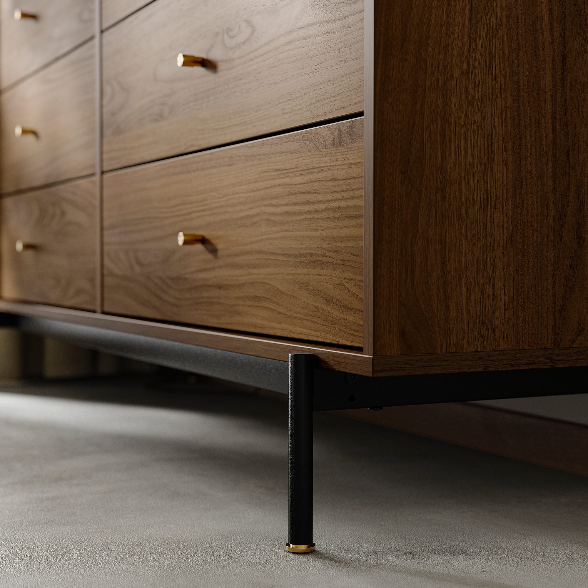 RÅDMANSÖ chest of 6 drawers