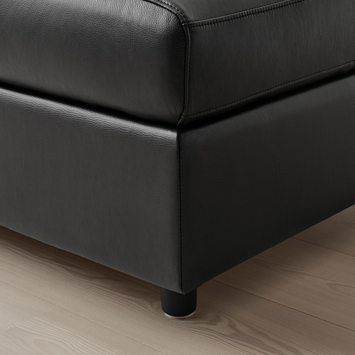 VIMLE footstool with storage