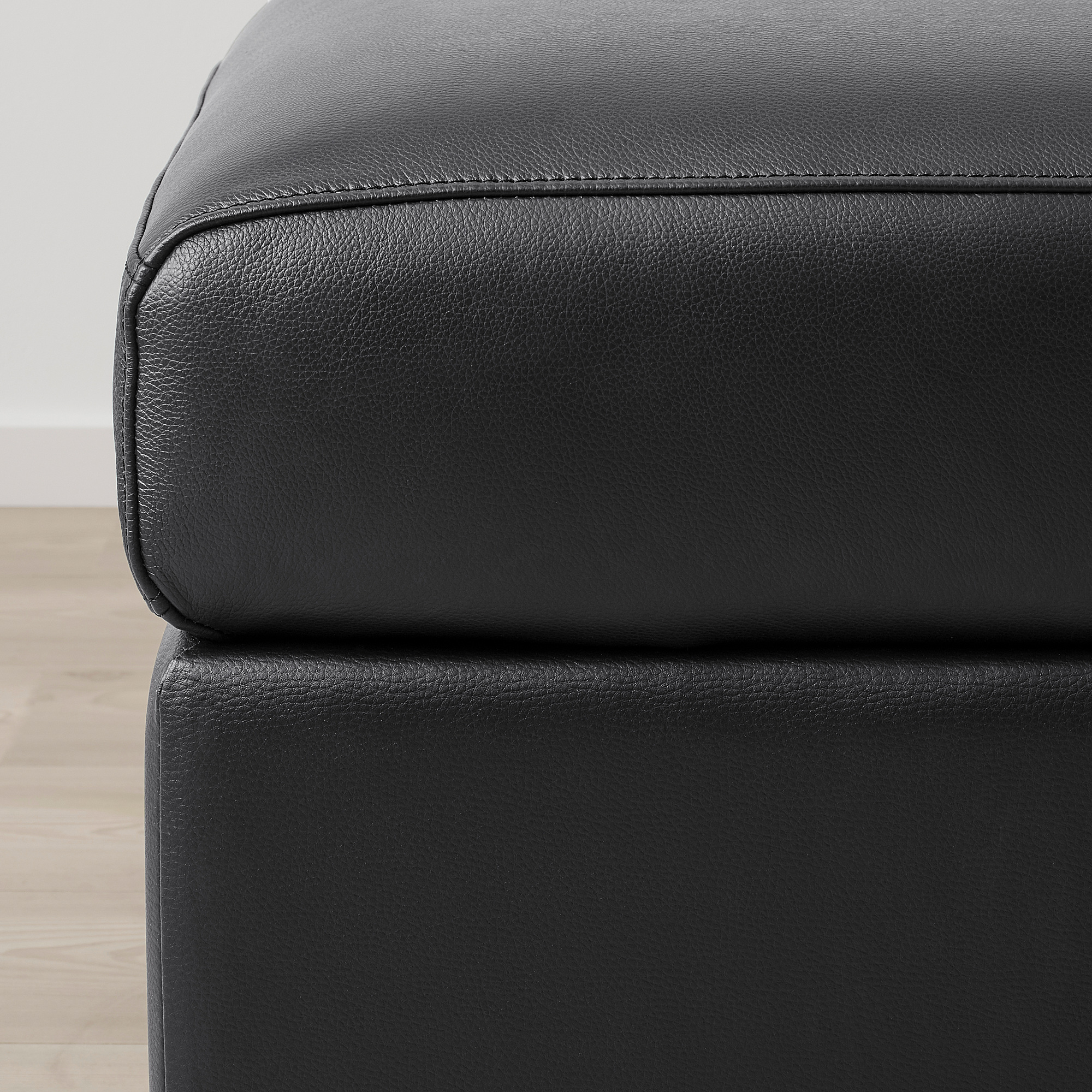 VIMLE footstool with storage