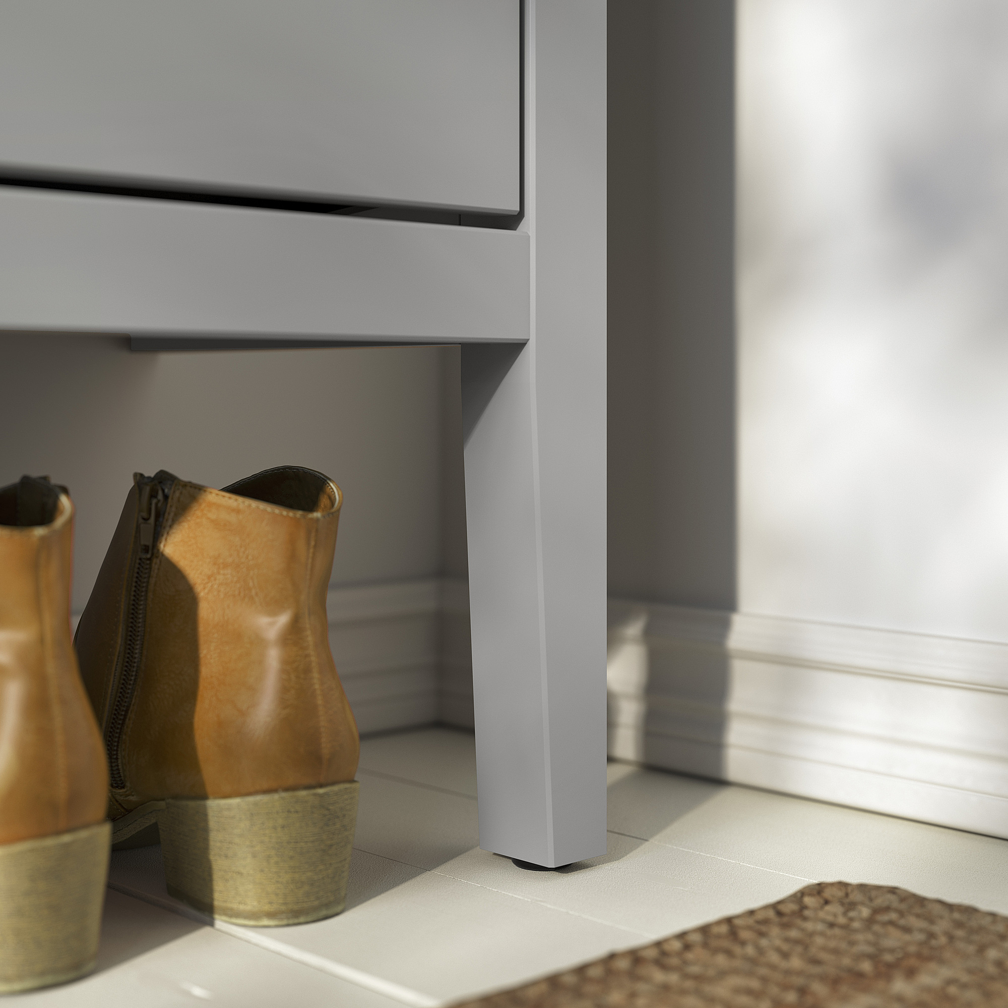 GULLABERG shoe cabinet with 2 compartments
