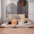 VITHÄLL mattress/pouffe