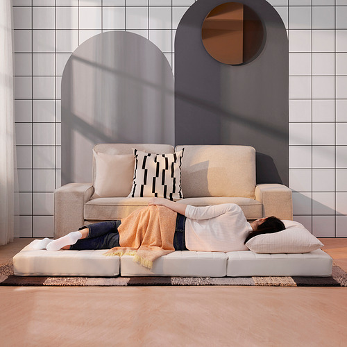 VITHÄLL mattress/pouffe
