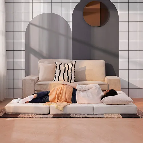 VITHÄLL mattress/pouffe