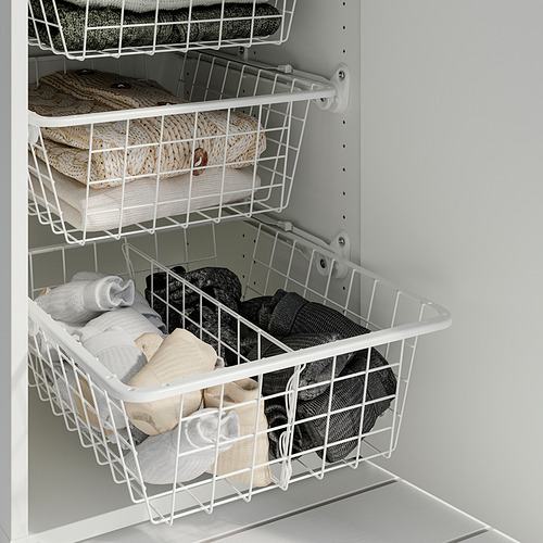 ALTARLIDEN wire basket with pull-out rail