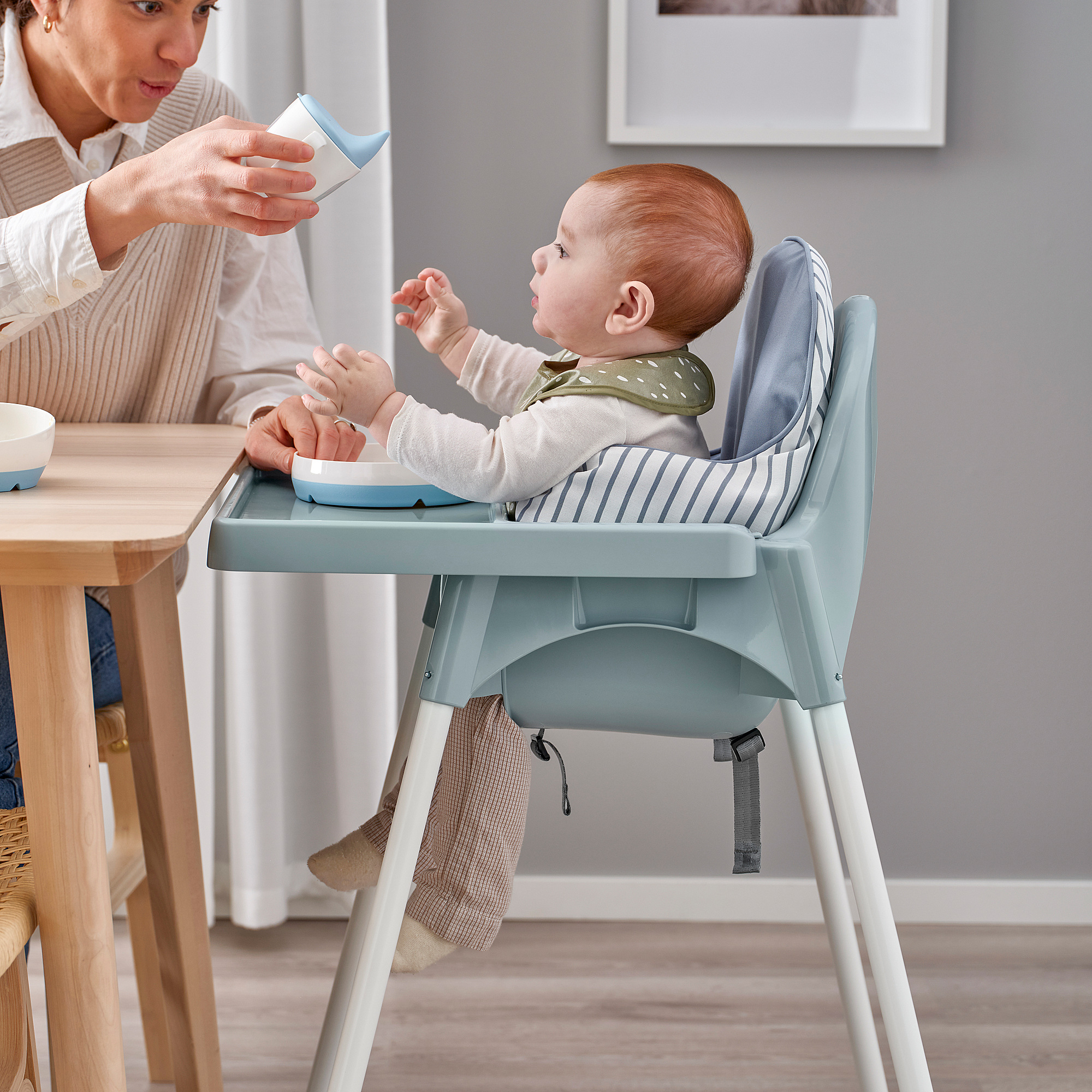 ANTILOP highchair with tray