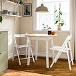 PINNTORP/FRÖSVI table and 2 folding chairs