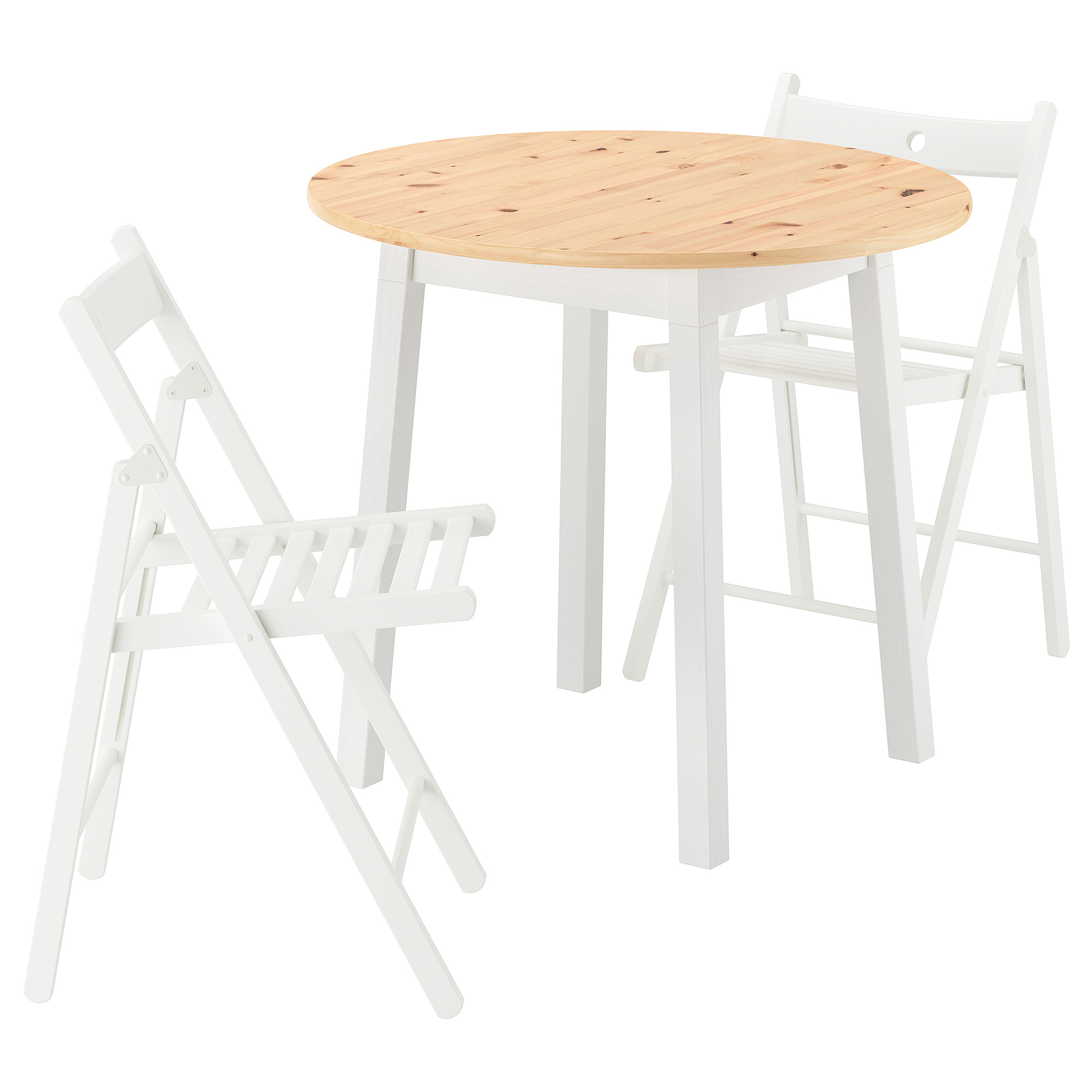 PINNTORP/FRÖSVI table and 2 folding chairs