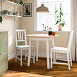 PINNTORP table and 2 chairs