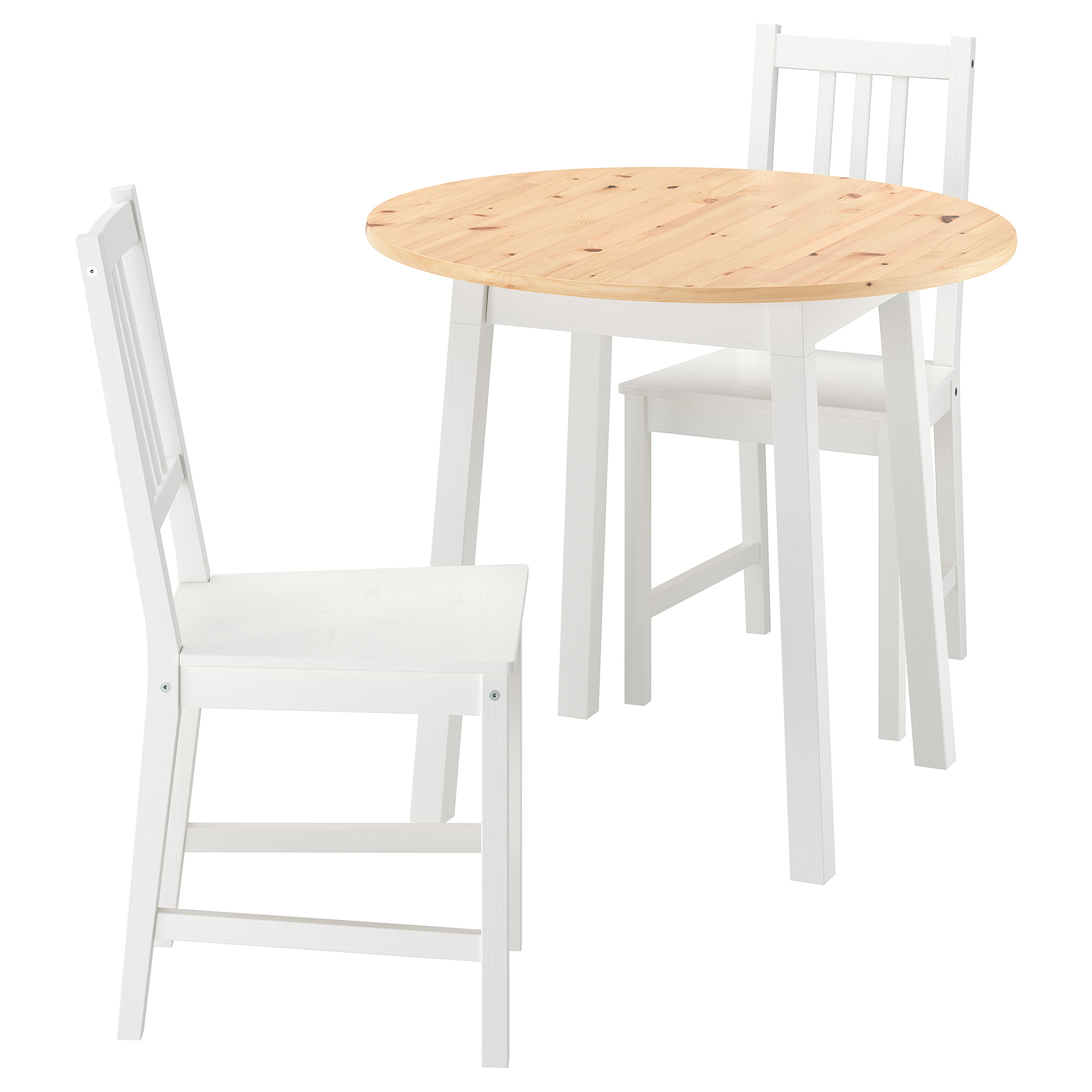 PINNTORP table and 2 chairs