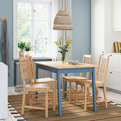 PINNTORP table and 4 chairs