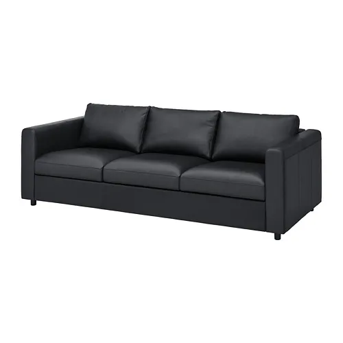 VIMLE - 3-seat sofa, Grann/Bomstad black | IKEA Taiwan Online - PE773988_S4