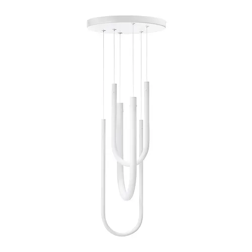 VARMBLIXT - LED吊燈, 白色 霧面玻璃, 46 公分 | IKEA 線上購物 - PE872689_S4