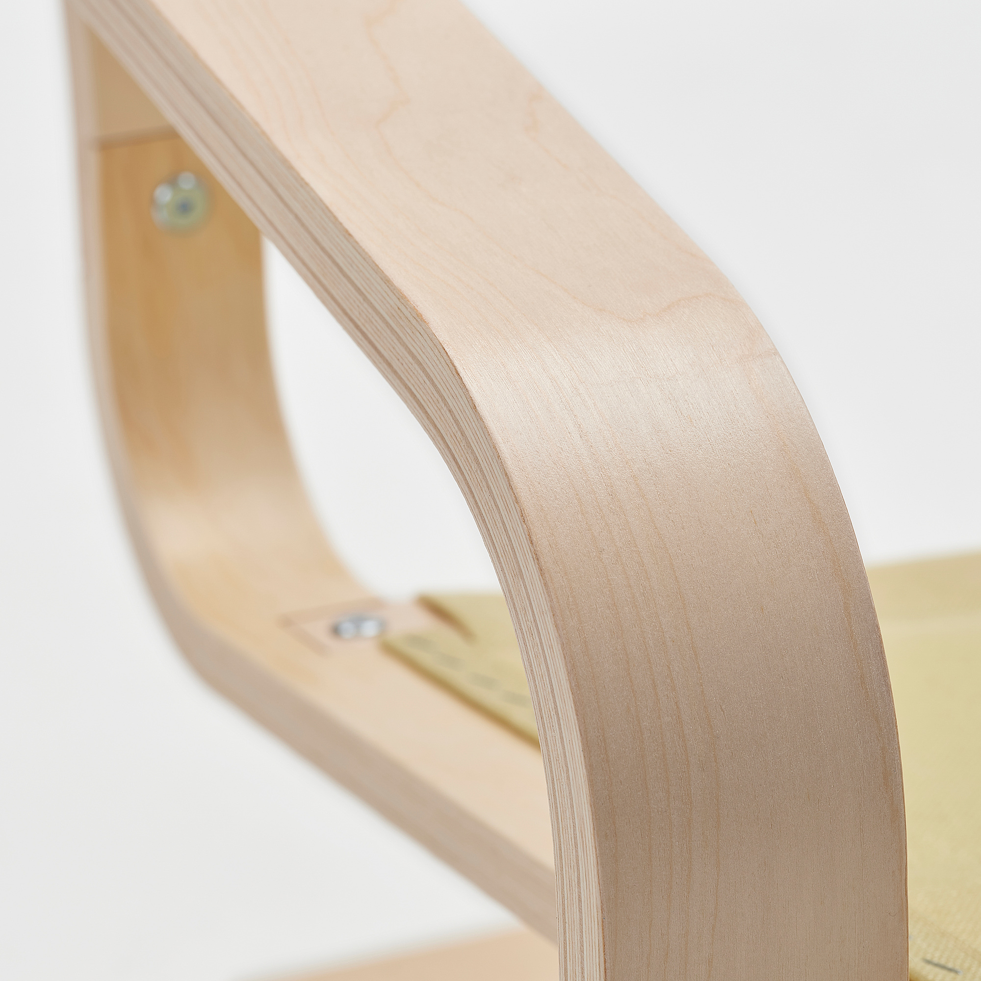 POÄNG armchair and footstool