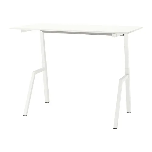 TROTTEN - 升降式工作桌，電動/白色，160x80 公分 | IKEA 線上購物 - E1012267_S4