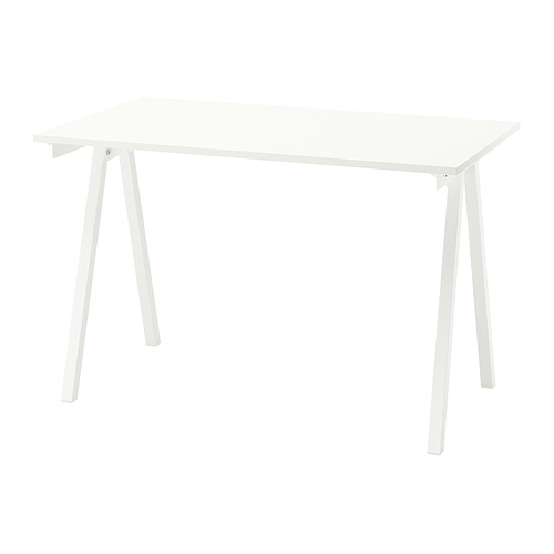 TROTTEN - desk, white, 120x70 cm | IKEA Taiwan Online - E1012269_S4