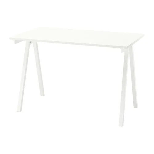 TROTTEN - 書桌/工作桌，白色，120x70 公分 | IKEA 線上購物 - E1012269_S4