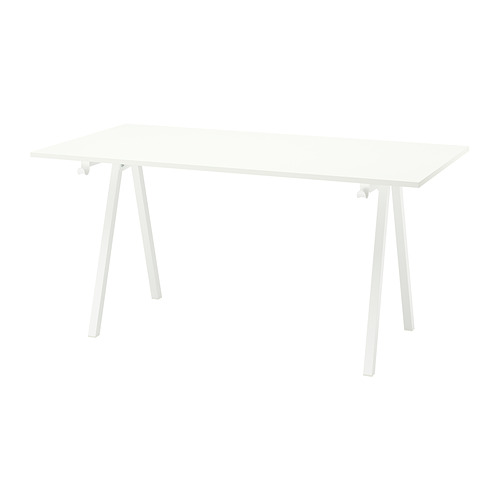 TROTTEN - 書桌/工作桌，白色，160x80 公分 | IKEA 線上購物 - E1012271_S4
