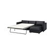 VIMLE 3-seat sofa-bed with chaise longue