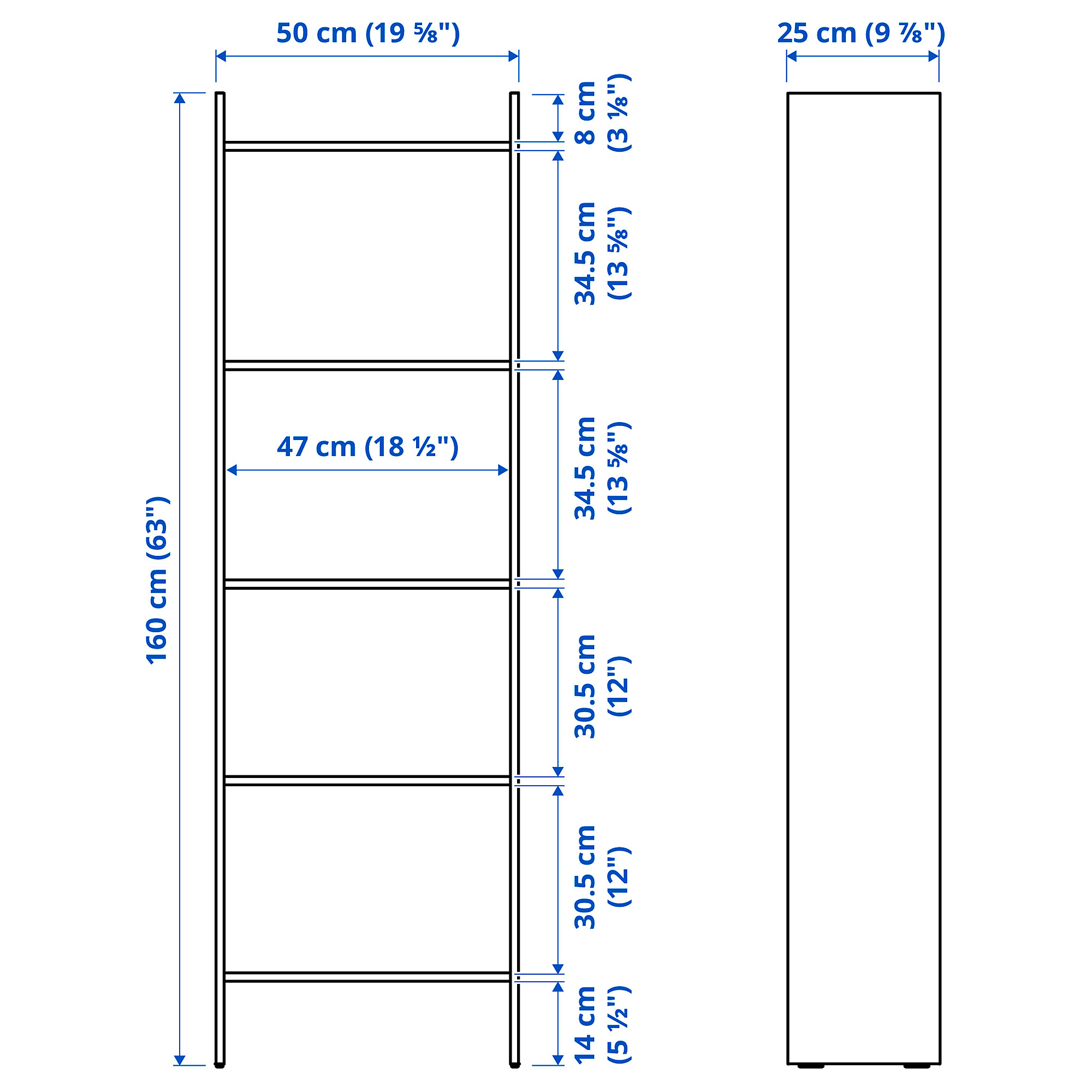 BAGGEBO bookcase