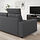 VIMLE - 3-seat sofa, with headrest with wide armrests/Hallarp grey | IKEA Taiwan Online - PE830825_S1