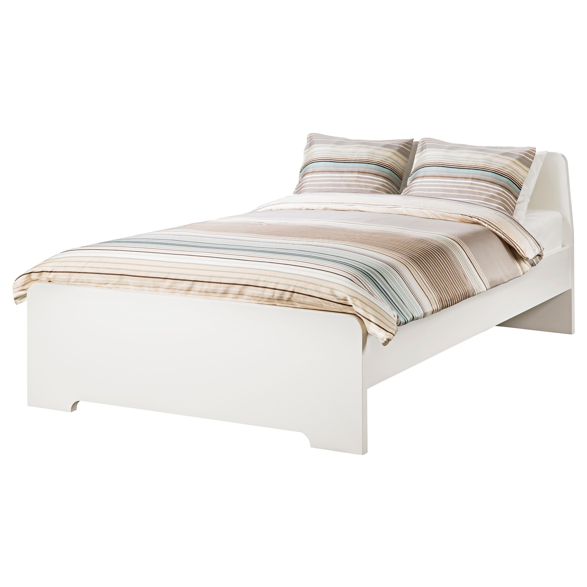 ASKVOLL bed with headboard