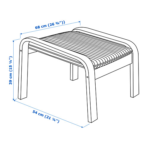 POÄNG footstool