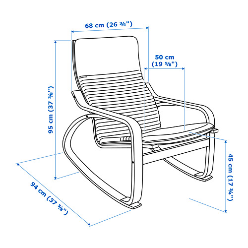 POÄNG rocking-chair