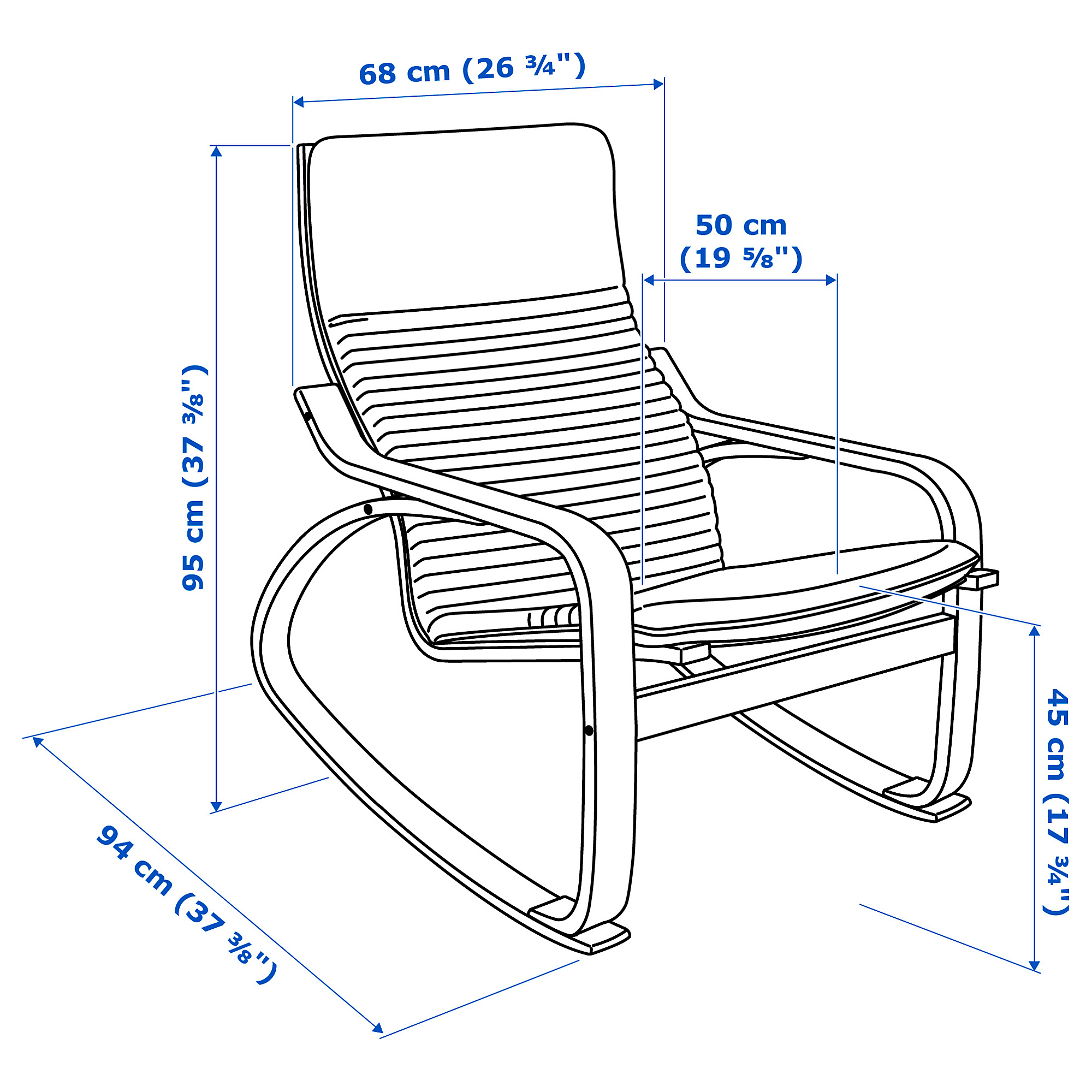 POÄNG rocking-chair